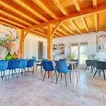 La Roulotte Jaune Ferienhaus Monsac